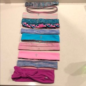 ivivva headbands (top one is athleta)